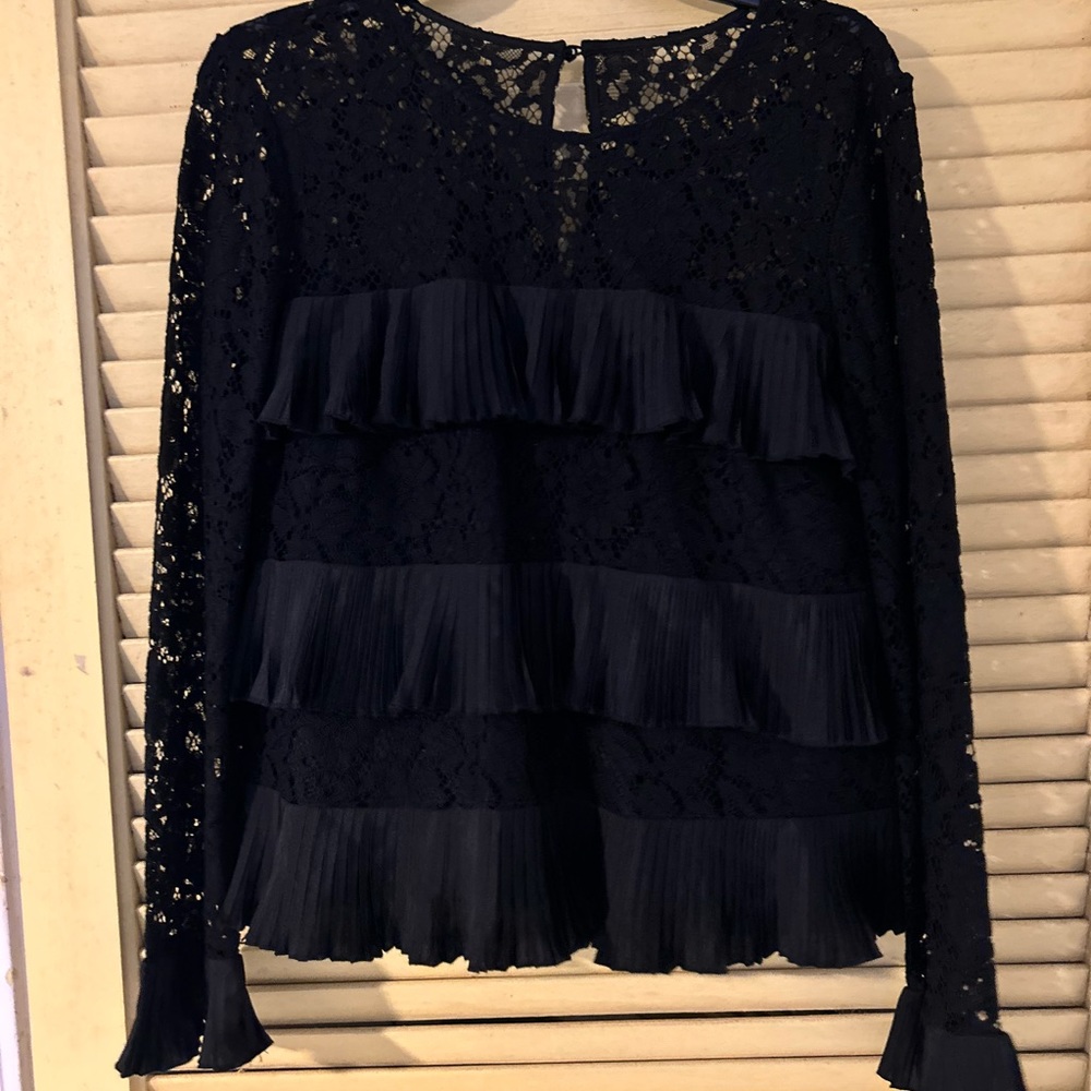 J. Crew lace blouse